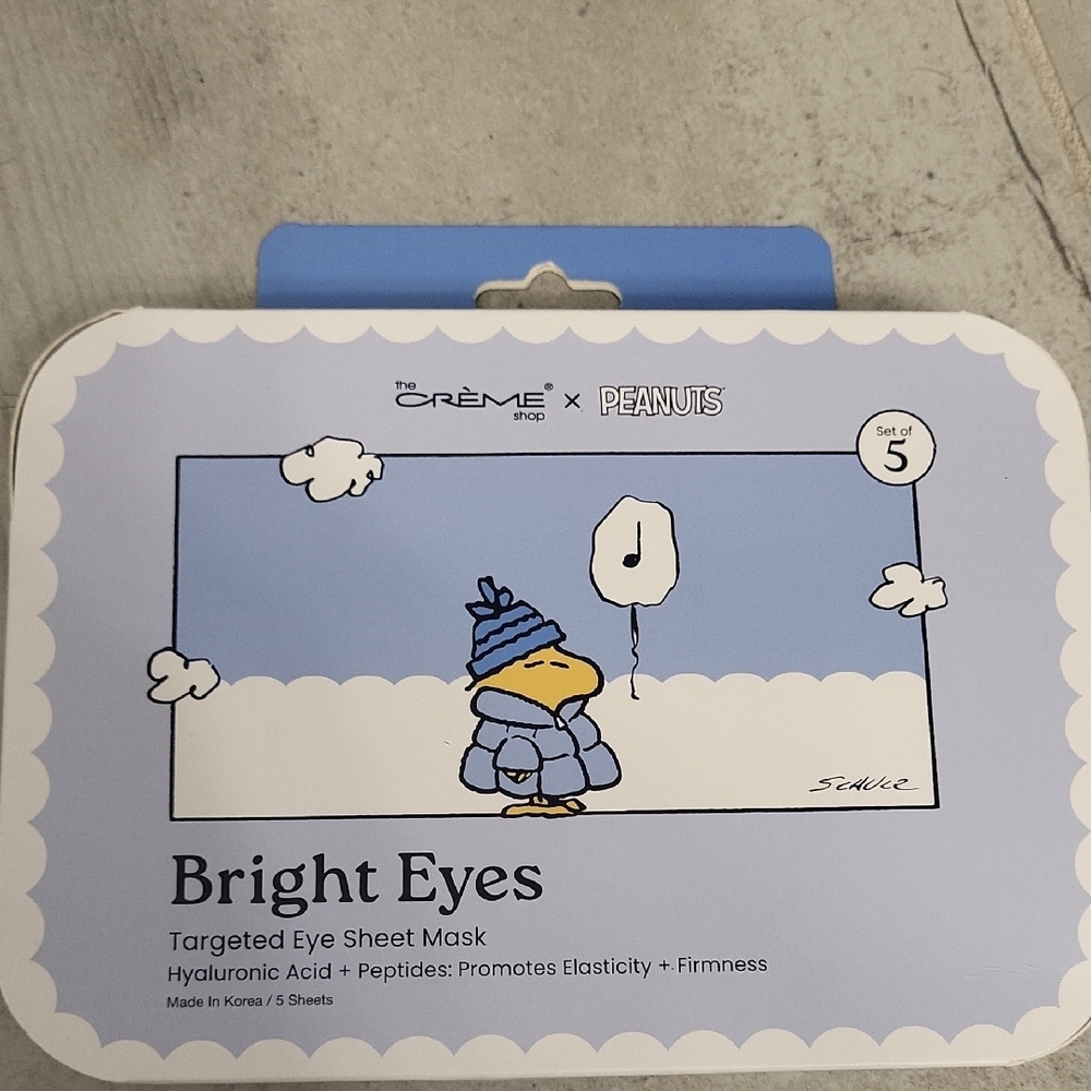 Peanuts Blue Bright Eyes Sheet Mask - Picture 2 of 5
